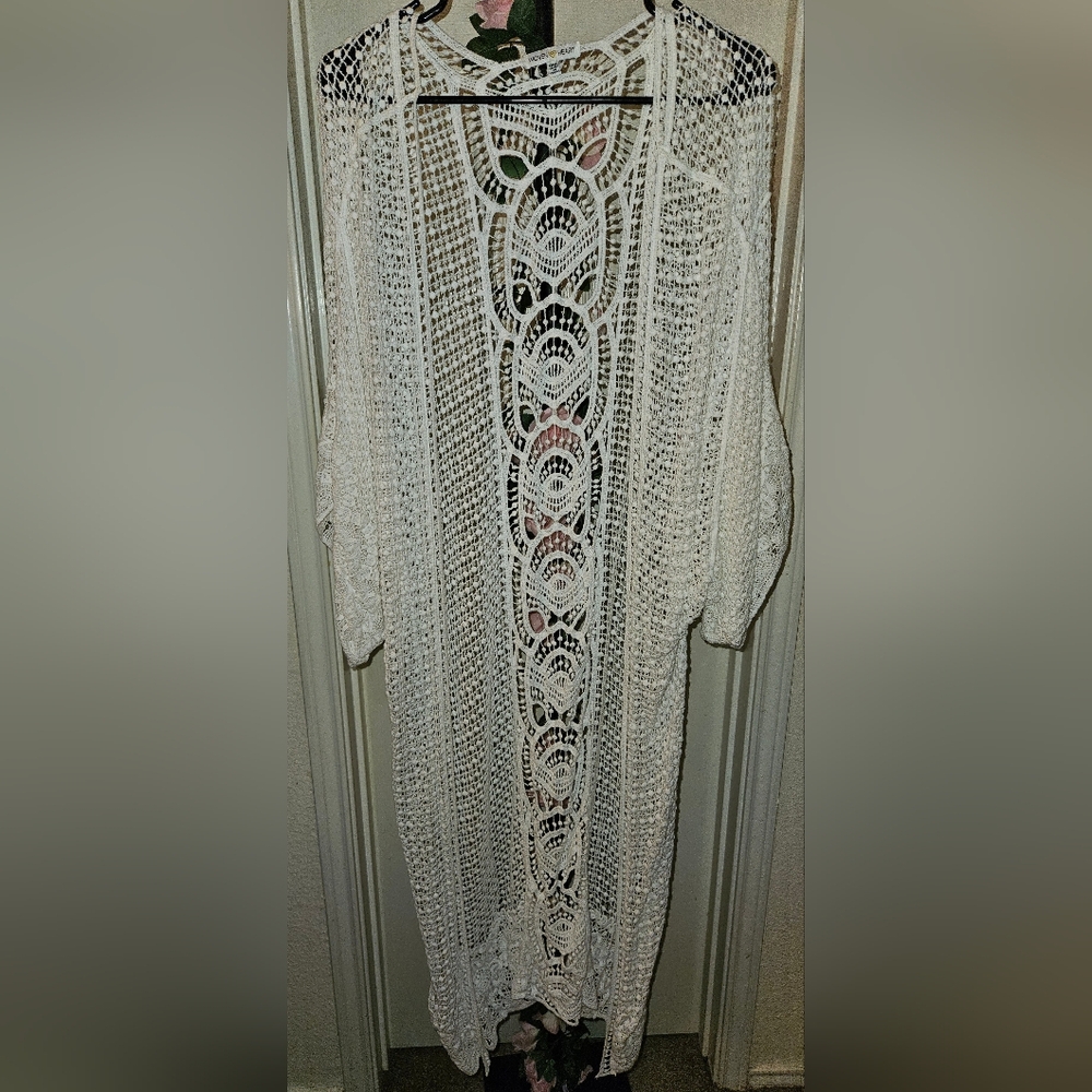 Woven Heart Duster